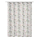 KLEINE WOLKE Duschvorhang Flores Multicolor, 180 x 200 cm