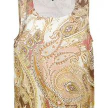 Monari Blusentop mit Paisleymuster Mehrfarbig L