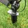 esotec Solarleuchte Aluminium wetterfest IP54 102546 grau