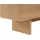 Beliani Deloraine TV Möbel 176 cm Hellbraun Holzwerkstoff