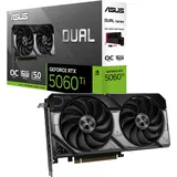 Asus Dual GeForce RTX 5060 Ti OC Grafikkarte 16GB GDDR7 DP/HDMI