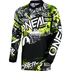 Element Youth Attack Kinder Shirt schwarz, M