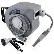 BITUXX Schlauchtrommel 10 m grau