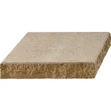 Kann Bruchsteinmauer Pfeilerabdeckplatte Sandstein 47,2 cm x 47,2 cm x 8 cm
