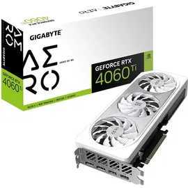 Gigabyte GeForce RTX 4060 Ti Aero OC 8G 8 GB GDDR6 GV-N406TAERO OC-8GD