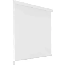vidaXL Duschrollo 140 x 240 cm weiß