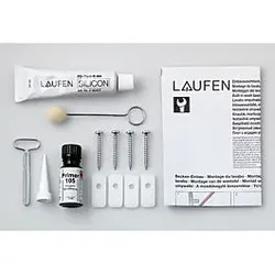 LAUFEN Montagezubehör 8990400000001 für Einbau-Waschtische, Einbau von unten