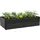 Relaxdays Hochbeet 57 x 240 x 60 cm Schwarz