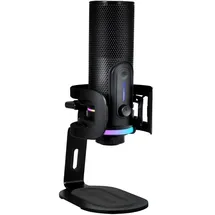 Streamplify MIC PRO RGB Mikrofon, Studioqualität, Fortschrittliche Geräuschunterdrückung, 192kHz/24bit, 10 RGB Lichteffekte, 4 wählbare Richtcharakteristiken