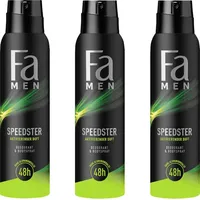 Fa Speedster Deospray 3 x 150 ml