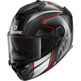 Shark Spartan GT Carbon Kromium Schwarz/Rot XS