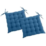 Wometo Stuhlkissen Prime 40 x 40 cm Blau