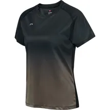 New Line Newline Damen Nwlbeat Gradient W T-Shirt, in Black IRIS2 | Gr.: XXL