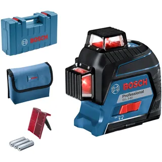 Bosch Kreuzlinienlaser GLL 3-80 selbstnivellierend max. Reichweite 30 m