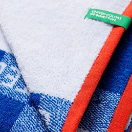 BENETTON Badetuch 70 x 140 cm blau