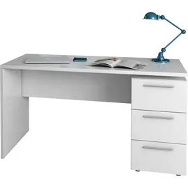 Dmora Schreibtisch Stylus Weiß