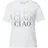 Comma, Jersey-T-Shirt Weiß 40