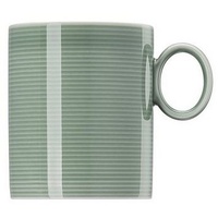 Thomas Porzellan Becher Loft by Rosenthal Colour - Moss Green groß, Porzellan grün