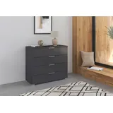 Rauch Kommode »Sideboard Schubladenkommode AGORDO mit Dekor- oder Hochglanzfront«, Breite 93 cm mit 4 großen Schubladen für viel Stauraum MADE IN GERMANY,