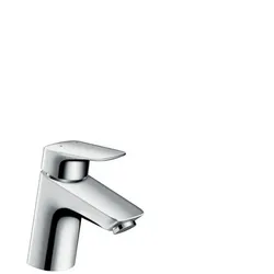 Waschtischmischer 70 Logis chrom mit Metall-Ablauf