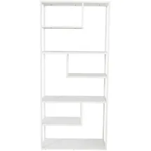 VCM Bücherregal 85 x 35 x 188 cm Weiß