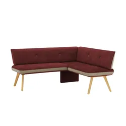 Woodford Eckbank  Sunna ¦ rot ¦ Maße (cm): H: 86