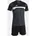 Kurzarm-set Anthracite Black 12-14 Jahre