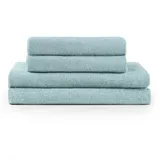 Blumtal Badetuch 70 x 140 cm blau 4 St.