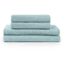 Blumtal Badetuch 70 x 140 cm blau 4 St.