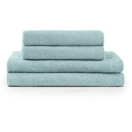 Blumtal Badetuch 70 x 140 cm blau 4 St.