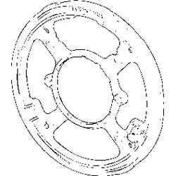 Hansa Rosettenträger komplett 59914296 59914296