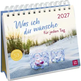 Groh Verlag Postkartenkalender 2027 Weiß