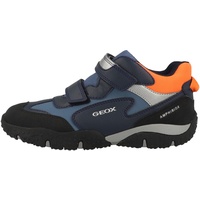 GEOX Jungen Jr Baltic Boy B Abx Schuhe,25 EU,Navy Orange - 25 EU