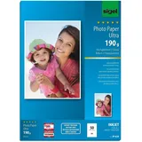 Sigel Fotopapier IP639 DIN A4 hochglänzend 190 g/qm 50 Blatt