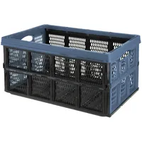 Mojawo Klappbox stapelbar 32 L Transportbox 48X35X24CM Einkaufskiste klappbar