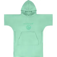 Normani Kinder Mikrofaser Badeponcho Luquillo in Minze | Gr.: 116/128