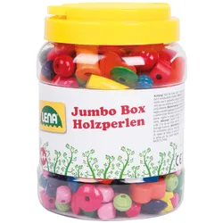 Lena - Holzspielzeug - Jumbo Box Holzperlen