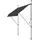 pro.tec Klemmmarkise Stem 150 cm schwarz