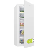 Clatronic® Gefrierschrank Nofrost | Energieklasse C | 143cm | Tiefkühlschrank | MultiAirflow | leise 39dB | bis zu -18°C | Türanschlag wechselbar | 161L Freezer | Gefrierschrank gross GS 200 weiß