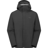 Rab Herren Downpour Jacke (Größe XL, schwarz)