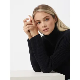 Drykorn Strickpullover mit Stehkragen Blau S