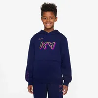 Nike Hoodie Blue Void/Vivid Purple/Metallic Gold 147-158