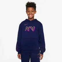 Nike Hoodie Blue Void/Vivid Purple/Metallic Gold 147-158