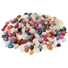 Nklaus 900g Trommelsteine Multi Mix 15-20 mm Heilsteine Edelsteine Schmuckstein Deko 14700