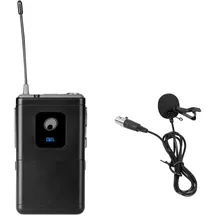 Omnitronic UHF-E Serie Taschensender 527.5MHz + Lavaliermikrofon