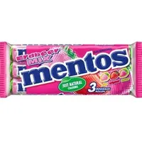 Mentos Erdbeer Mix 3x37,5g