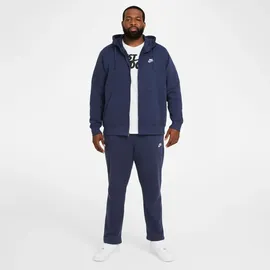 Nike Sportswear Club Fleece Kapuzenjacke Herren midnight navy/midnight navy/white XL