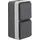 Hager Schuko-Steckdose 2-fach Grau 1 St.