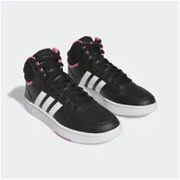 Adidas Hoops 3.0 Mid Core Black / Cloud White / Pink Fusion 40