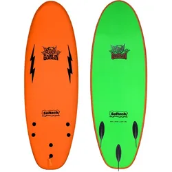 SOFTECH SOFTBOARDS GOBLIN Surfboard 2025 orange/green - 6,0